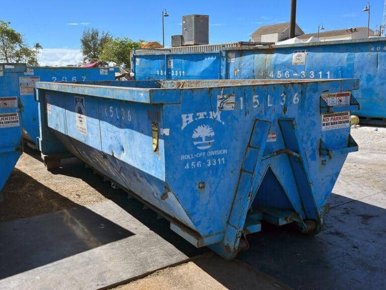 15 Yard Roll Off Dumpster Rental Hawaii