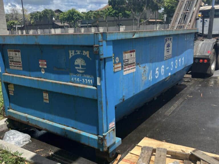 20 Yard Roll Off Dumpster Rental Hawaii