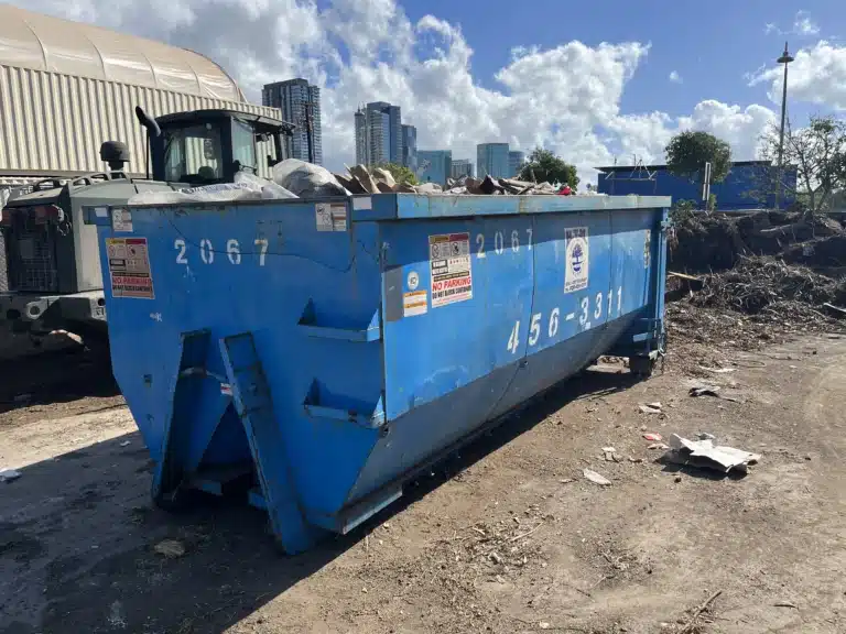 15 Yard Roll-Off Dumpster Rental In Hawaii