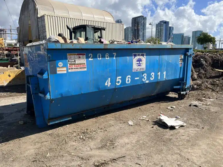 15 Yard Roll-Off Dumpster Rental In Hawaii
