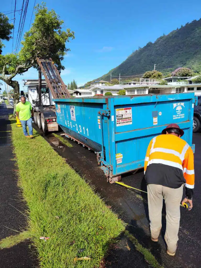 Dumpster Rental Services In Hawaii - HTM Contractors