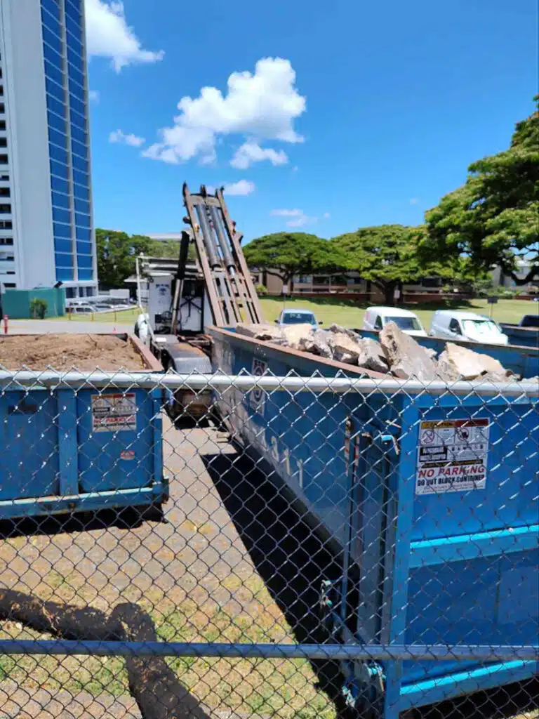 Dumpster Rental Services In Hawaii - HTM Contractors