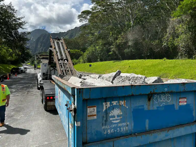 Dumpster Rental Services In Hawaii - HTM Contractors