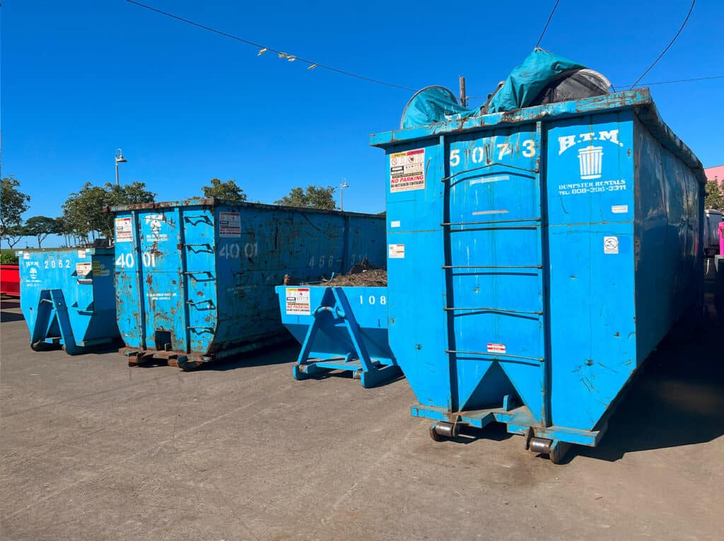 Roll-Off Dumpster Rentals In Hawaii